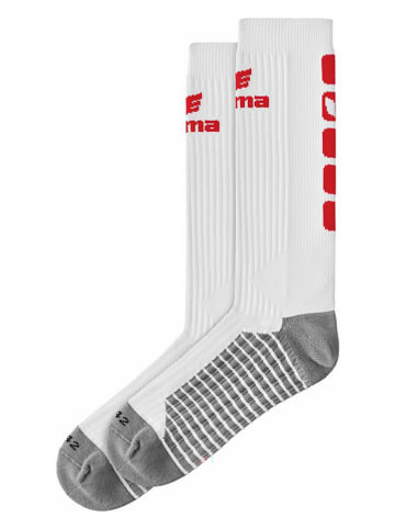 erima Trainingssokken "Classic 5-C" wit/rood