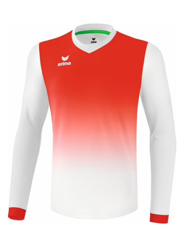 Erima Koszulka sportowa "Leeds" w kolorze biało-czerwonym