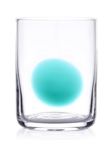 DUKA Glas turquoise - 410 ml