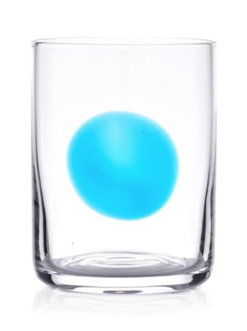 DUKA Glas blauw - 410 ml