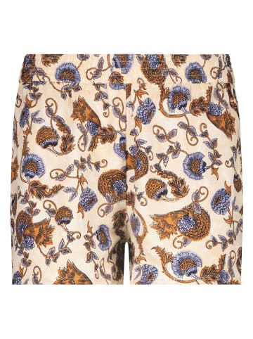 Hunkemöller Szorty piżamowe w kolorze beżowym ze wzorem