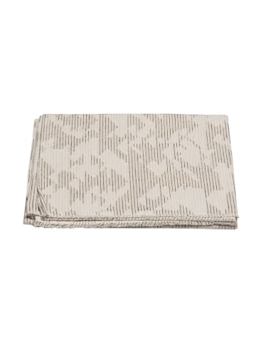 David Fussenegger Plaid "Raster" in Beige