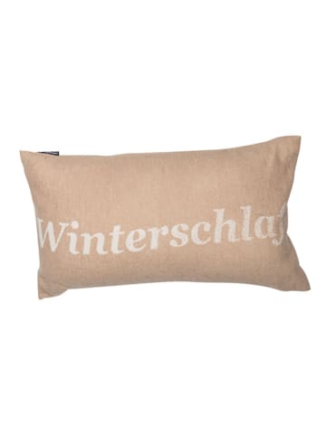 David Fussenegger Kissenhülle "Winterschlaf" in Beige