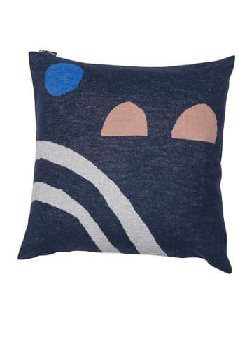 David Fussenegger Kussenhoes "Abstract" donkerblauw/meerkleurig