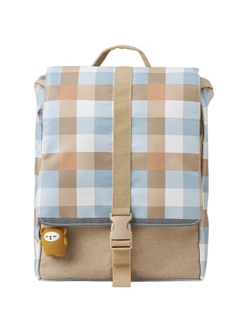 FABELAB Rucksack in Beige/ Bunt - (B)26 x (H)32 x (T)9 cm