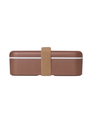 FABELAB Lunchbox in Hellbraun - (B)18,7 x (H)6,3 x (T)10,7 cm