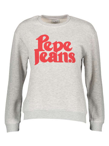 Pepe Jeans Sweatshirt "Carmelia" in Grau