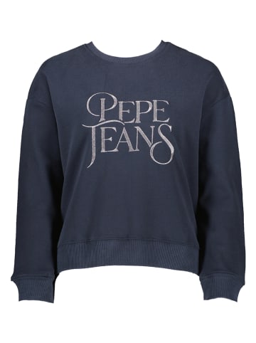 Pepe Jeans Sweatshirt "Eva" donkerblauw