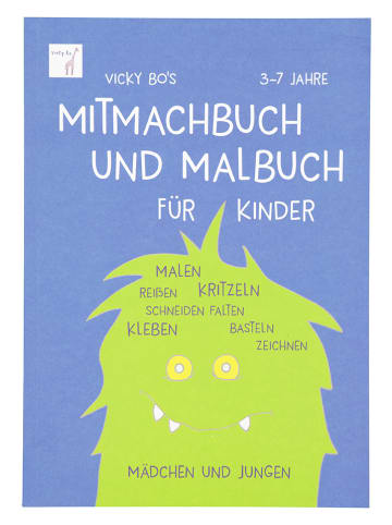 Vicky Bo Kreativbuch "Mitmachbuch und Malbuch"
