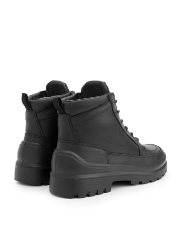 TRAVELIN' Leder-Boots "Canmore" in Schwarz