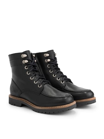 Travelin` Leren boots "Haugesund" zwart