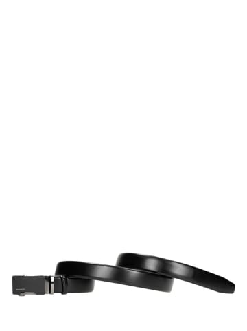 Wojas Leder-Gürtel in Schwarz