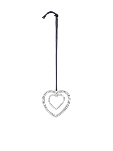 Rosendahl Dekohänger "Kuglehjerte" in Silber - (H)7 cm