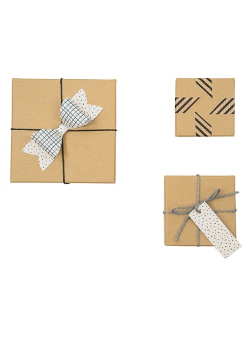 Folia Kartonnen boxen naturel - 12 stuks