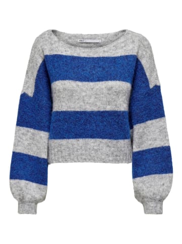 ONLY Sweter "Aya" w kolorze szaro-niebieskim