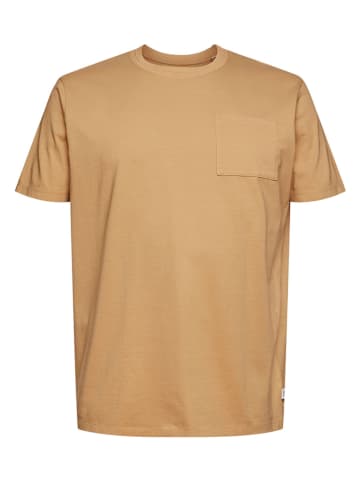 ESPRIT Koszulka w kolorze karmelowym