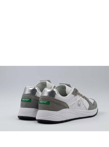Benetton Sneakers wit/grijs