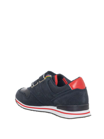 Benetton Sneakersy w kolorze granatowo-czerwonym