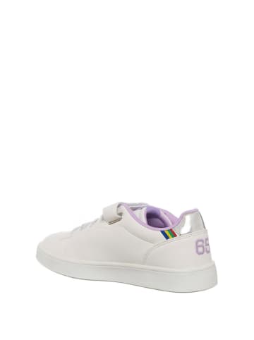 Benetton Sneakersy w kolorze biało-fioletowym