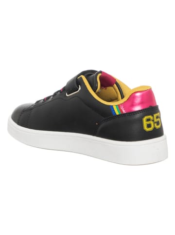 Benetton Sneakersy w kolorze czarno-różowym