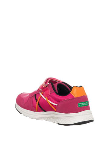 Benetton Sneakers in Pink/ Orange