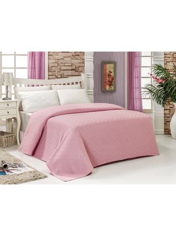 Elizabed Tagesdecke "Double Pique" in Rosa