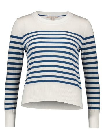 ESPRIT Sweter w kolorze biało-niebieskim