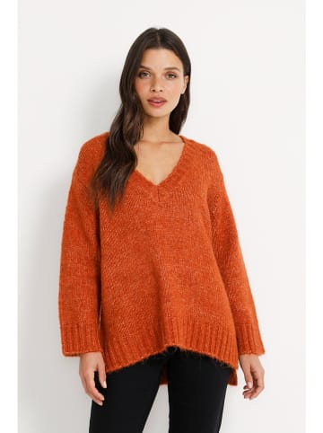 Kaffe Sweter "Alioma" w kolorze pomarańczowym