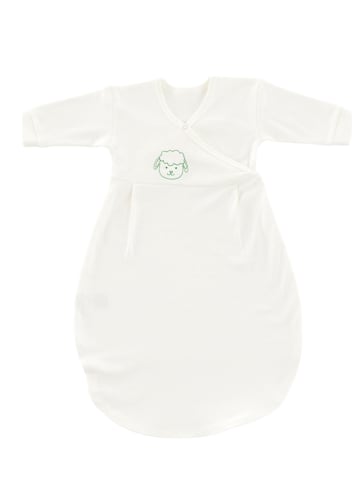 Träumeland Babyschlafsack "Liebmich" in Weiß
