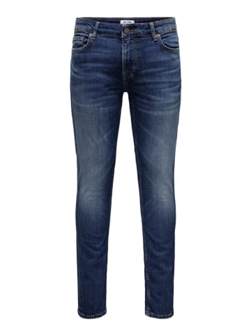 ONLY & SONS Dżinsy "Loom" - Slim fit - w kolorze granatowym