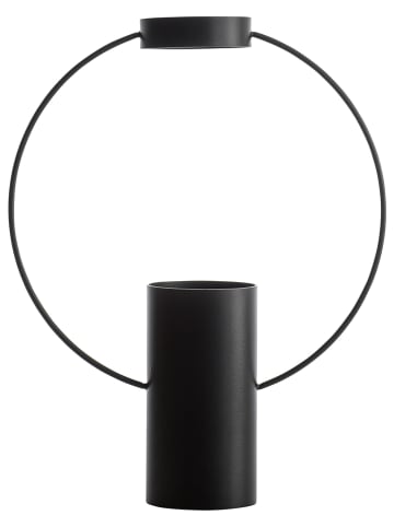Sagaform Vase in Schwarz - (B)16 x (H)21 x (T)5 cm