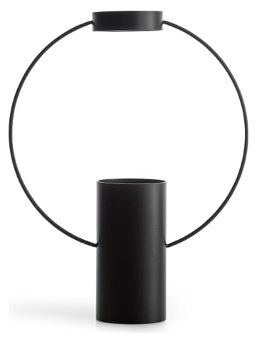 Sagaform Vaas zwart - (B)23 x (H)30 x (D)7 cm