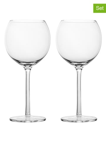 Sagaform 2er-Set: Weingläser - 370 ml
