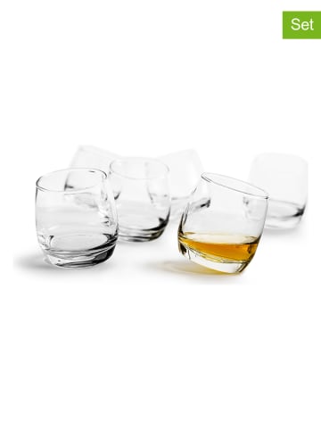 Sagaform 6er-Set: Whiskeygläser in Transparent - 200 ml
