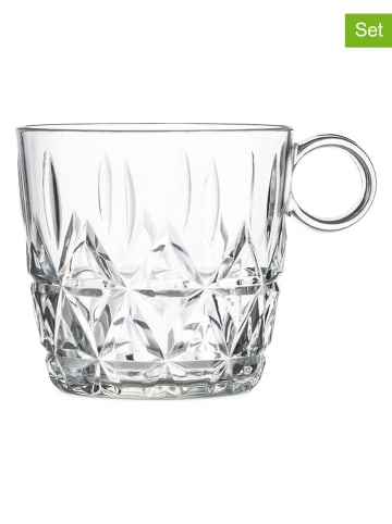 Sagaform 4-delige set: koffiekoppen - (H)8 x Ø 8 cm