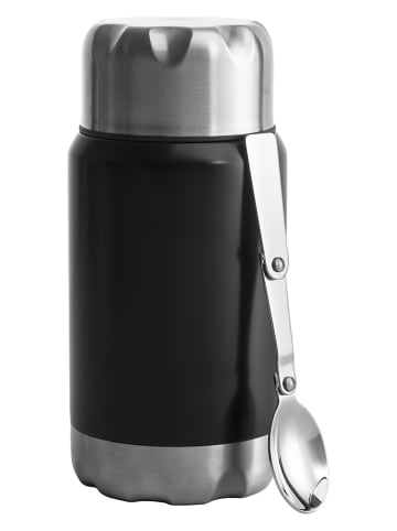 Sagaform Butelka termiczna w kolorze czarnym - 600 ml