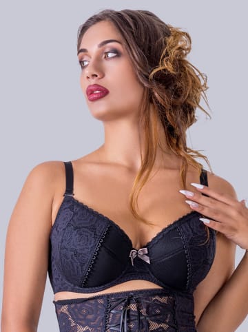 Valea Push-up beha "Solo" zwart