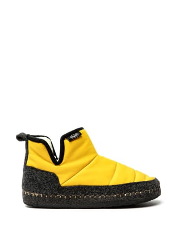 nuvola Hauschuhe "Boot New Wool" in Senf