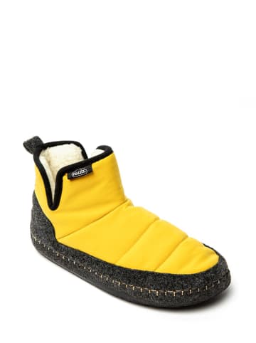 nuvola Hauschuhe "Boot New Wool" in Senf