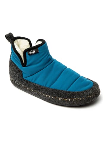 nuvola Pantoffels "Boot New Wool" blauw