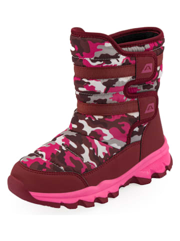 Alpine Pro Botki zimowe "Kamo" w kolorze różowym