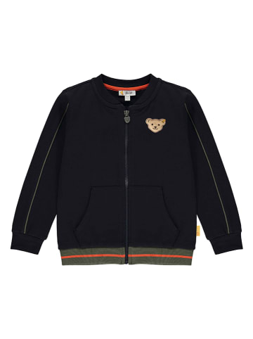 Steiff Sweatjacke in Schwarz