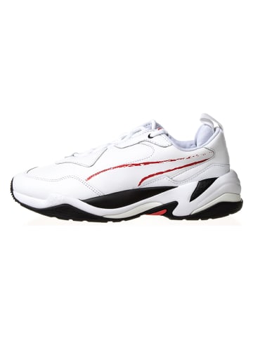 Puma Skórzane sneakersy "Thunder BW Chunky" w kolorze białym