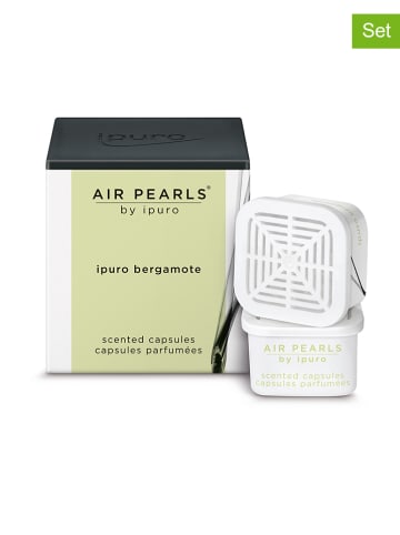 ipuro 2-delige set: geurcapsules "Air Pearls - Bergamote" - 2x 5,75 g