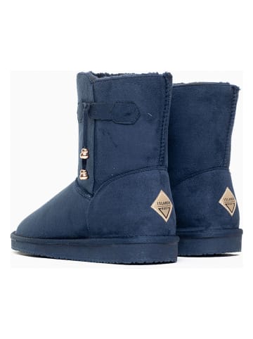 ISLAND BOOT Winterboots "Kinsac" in Dunkelblau