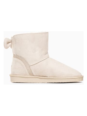 ISLAND BOOT Botki zimowe "Massey" w kolorze kremowym