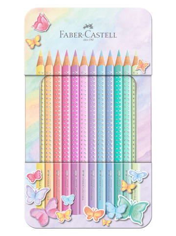 Faber-Castell Buntstifte "Sparkle Pastell" - 12 Stück