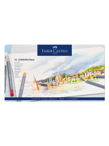 Faber-Castell Kredki akwarelowe (36 szt.) "Goldfaber Aqua"