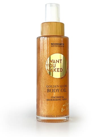 I WANT YOU NAKED Körper-Öl "Golden Glow", 100 ml
