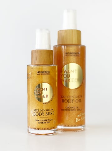 I WANT YOU NAKED Lichaamsolie "Golden Glow", 100 ml